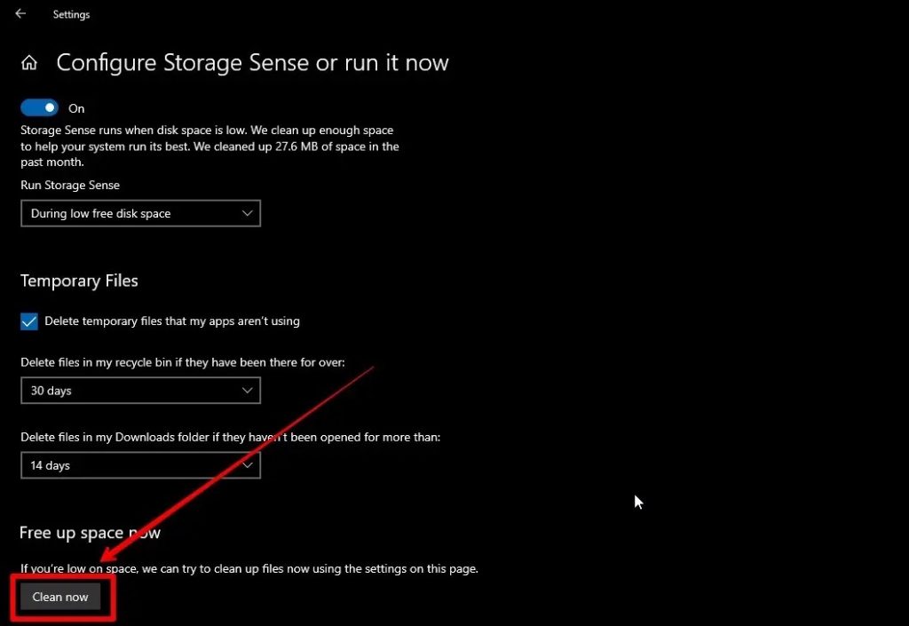 4 طرق لتوفير مساحة تخزينية في حاسوب ويندوز 10