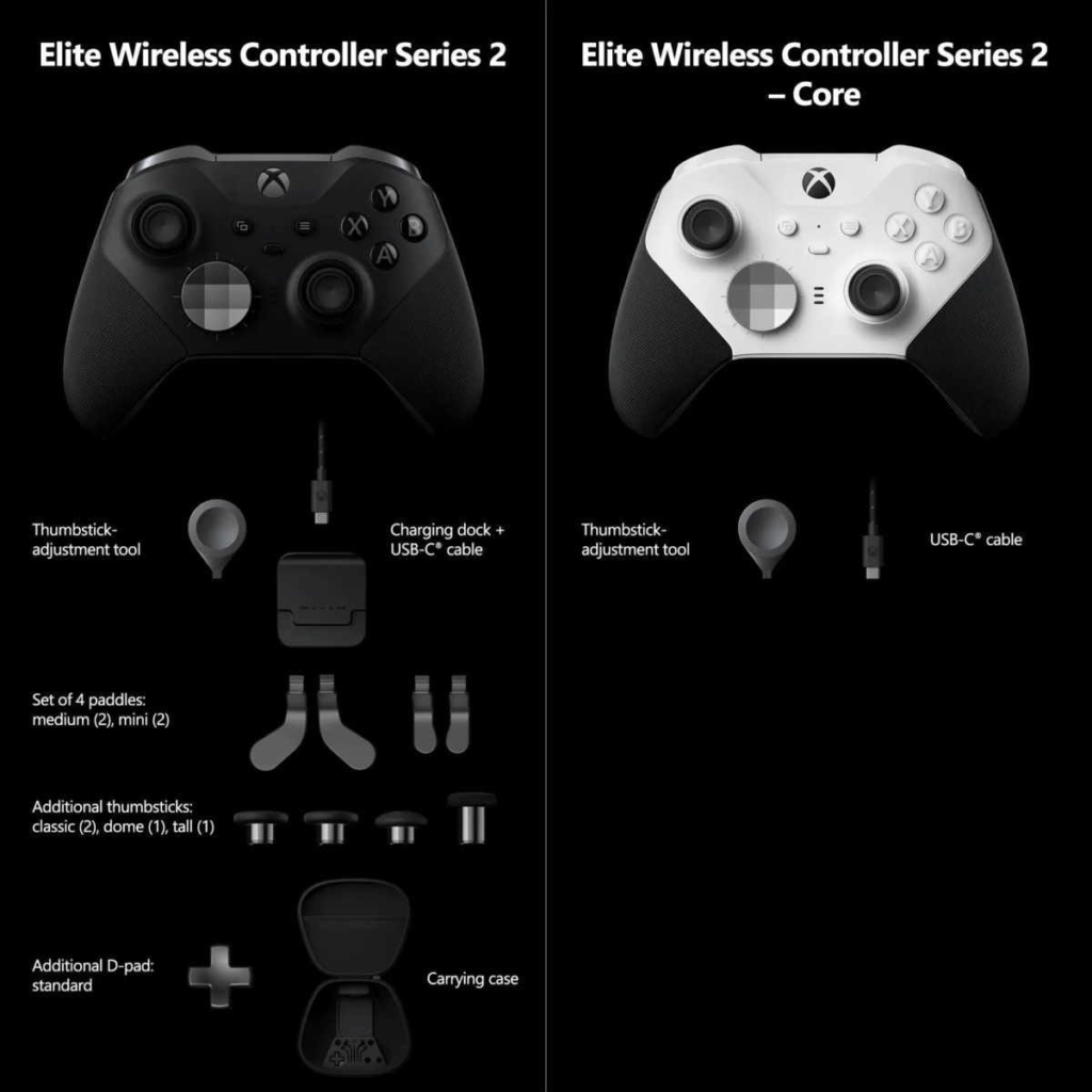 الإعلان عن وحدة التحكم الأساسية Xbox Elite Series 2  